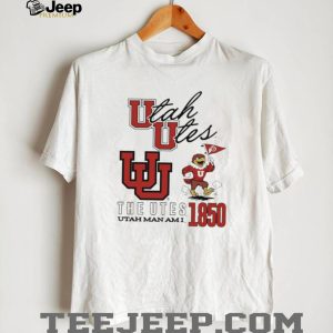 University of Utah Utes Retro 1850 Utah Man Am I Mascot T Shirt University of Utah Utes Retro 1850 Utah Man Am I Mascot T Shirt