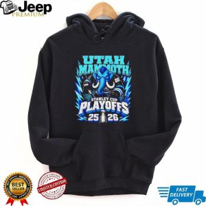 Utah Mammoth Stanley Cup Playoffs 2025 2026 Ice Hockey Championship Fan Men T Shirt