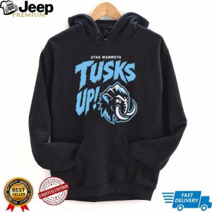 Utah Mammoth Tusks Up Hockey Team Logo Retro Sports Fan Apparel Men T Shirt