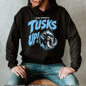 Utah Mammoth Tusks Up Hockey Team Logo Retro Sports Fan Apparel Men T Shirt