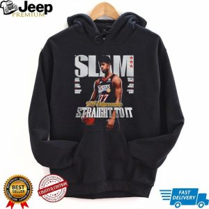 VJ Edgecombe SLAM Magazine Straight To It Basketball T Shirt VJ Edgecombe SLAM Magazine Straight To It Basketball T Shirt