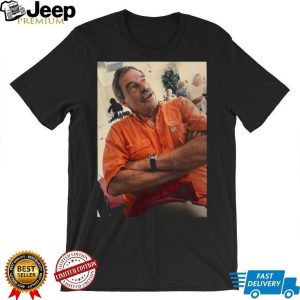 Vintage Photo Man in Orange T Shirt Meme Aesthetic Graphic Vintage Photo Man in Orange T Shirt Meme Aesthetic Graphic