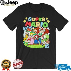 Vintage Super Mario Bros Since 1985 Retro Cast T Shirt Vintage Super Mario Bros Since 1985 Retro Cast T Shirt