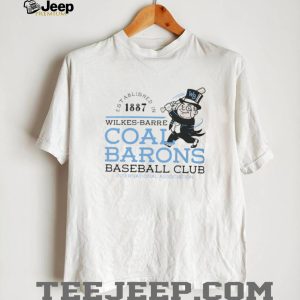 Vintage Wilkes Barre Coal Barons Baseball Club Est 1887 T Shirt Vintage Wilkes Barre Coal Barons Baseball Club Est 1887 T Shirt