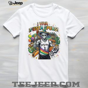 Viva Fiesta Spurs Alien Wembanyama San Antonio Culture T Shirt Viva Fiesta Spurs Alien Wembanyama San Antonio Culture T Shirt