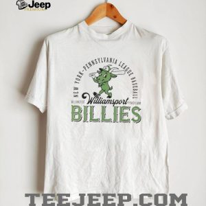 Williamsport Billies New York Pennsylvania League Baseball Mascot T Shirt Williamsport Billies New York Pennsylvania League Baseball Mascot T Shirt