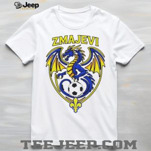Zmajevi Bosnia and Herzegovina Soccer Dragon Crest Fleur de lis T Shirt Zmajevi Bosnia and Herzegovina Soccer Dragon Crest Fleur de lis T Shirt