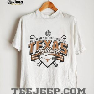 2026 NCAA Women’s College World Series Texas Longhorns Softball T Shirt