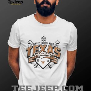 2026 NCAA Women’s College World Series Texas Longhorns Softball T Shirt
