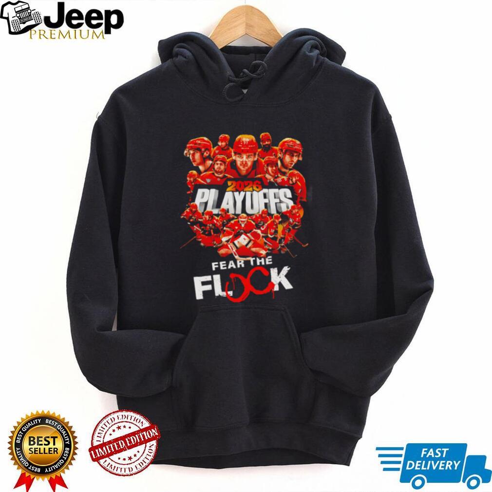 2026 Playoffs Fear The Flock Hockey Graphic Sports Fan T Shirt 2026 Playoffs Fear The Flock Hockey Graphic Sports Fan T Shirt