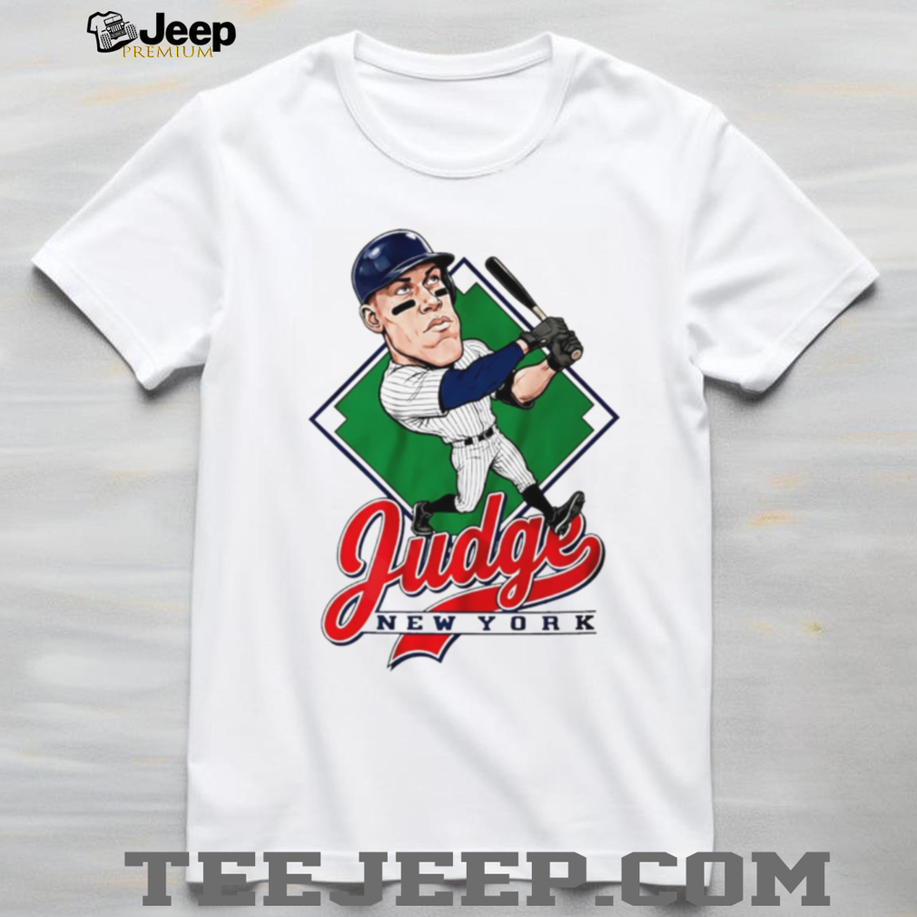 Aaron Judge New York Yankees Baseball Player Caricature T Shirt Aaron Judge New York Yankees Baseball Player Caricature T Shirt