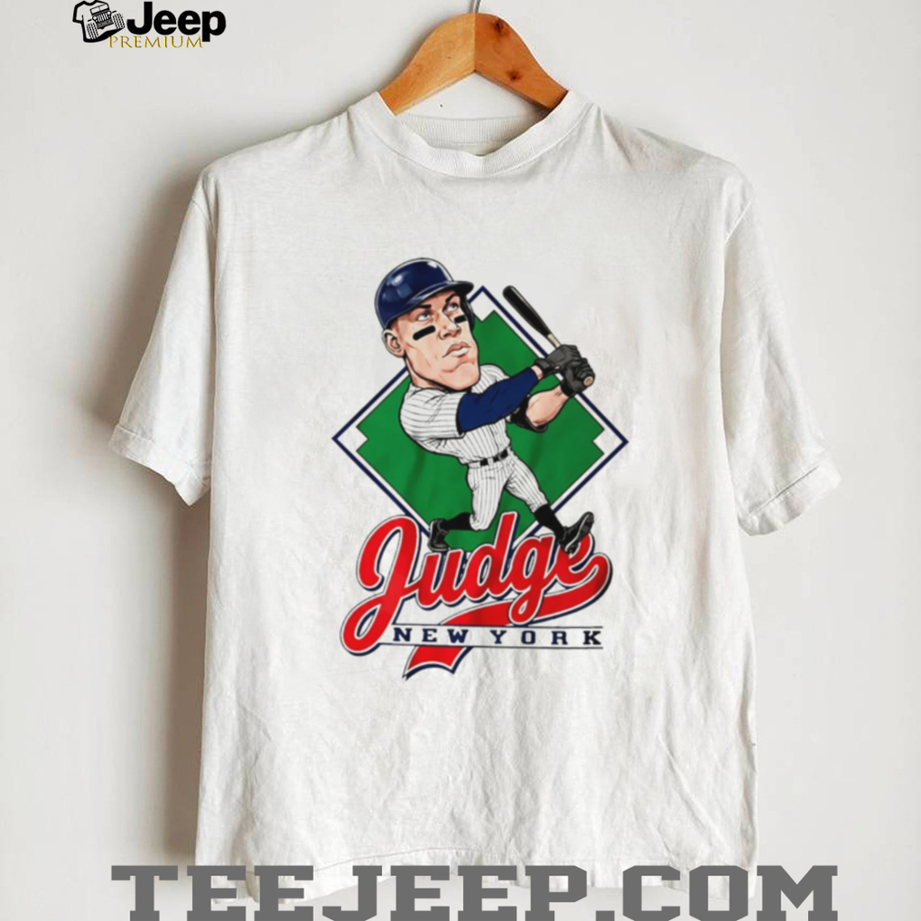 Aaron Judge New York Yankees Baseball Player Caricature T Shirt Aaron Judge New York Yankees Baseball Player Caricature T Shirt