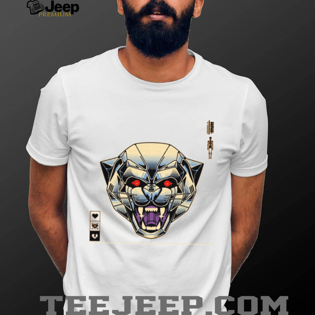 Abstract Panther Geometric Cyberpunk Neon Graphic T Shirt Abstract Panther Geometric Cyberpunk Neon Graphic T Shirt
