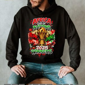 Africa Cup Of Nations 2025 Winners Soccer Trophy T Shirt