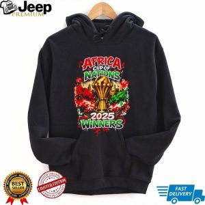 Africa Cup Of Nations 2025 Winners Soccer Trophy T Shirt