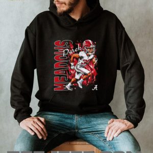 Alabama Football Meadows Player Fire Graphic Sports T Shirt