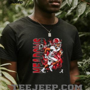 Alabama Football Meadows Player Fire Graphic Sports T Shirt
