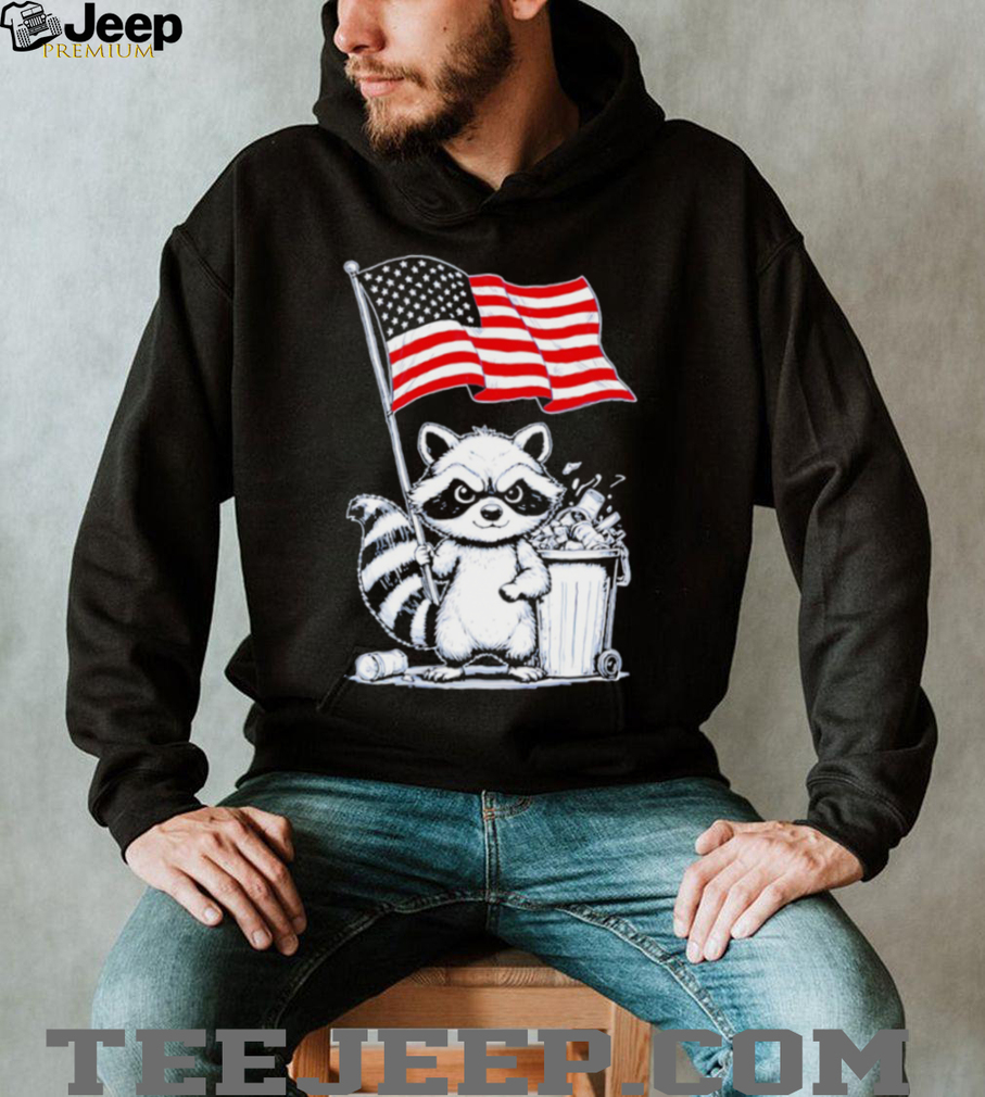 American Flag Raccoon Trash Panda Patriotic Animal T Shirt American Flag Raccoon Trash Panda Patriotic Animal T Shirt