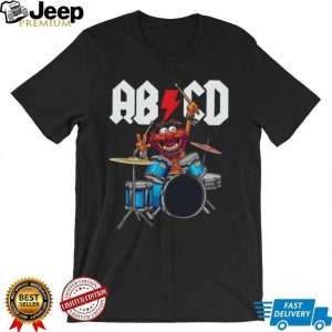 Animal Muppets Drummer ABCD Rock Music Graphic T Shirt