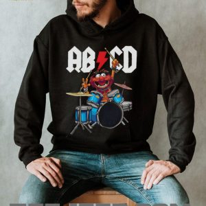 Animal Muppets Drummer ABCD Rock Music Graphic T Shirt