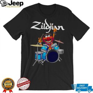 Animal Muppets Drummer Zildjian Music Graphic T Shirt