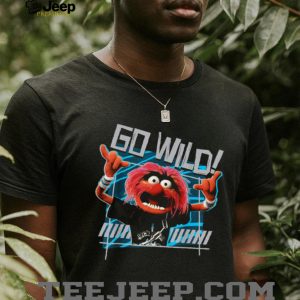 Animal Muppets Go Wild Drummer Rock And Roll Graphic T Shirt