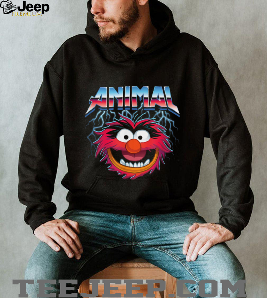 Animal Muppets Retro 80s Metal Band Style Graphic T Shirt Animal Muppets Retro 80s Metal Band Style Graphic T Shirt