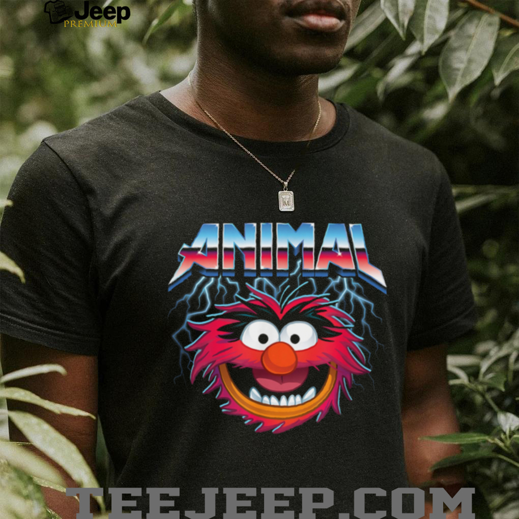 Animal Muppets Retro 80s Metal Band Style Graphic T Shirt Animal Muppets Retro 80s Metal Band Style Graphic T Shirt