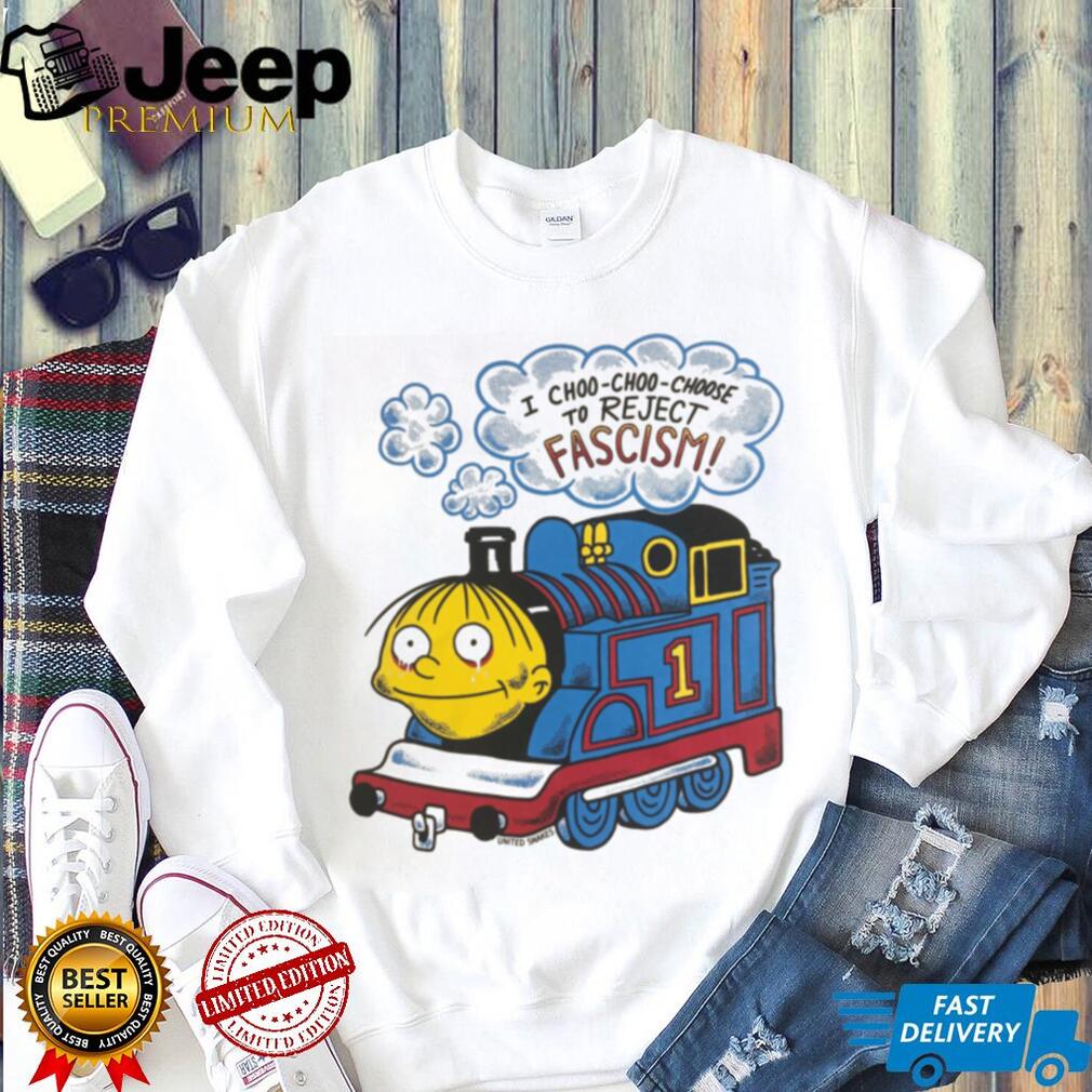Anti Fascist Thomas Train Parody Funny Political Graphic T Shirt Anti Fascist Thomas Train Parody Funny Political Graphic T Shirt