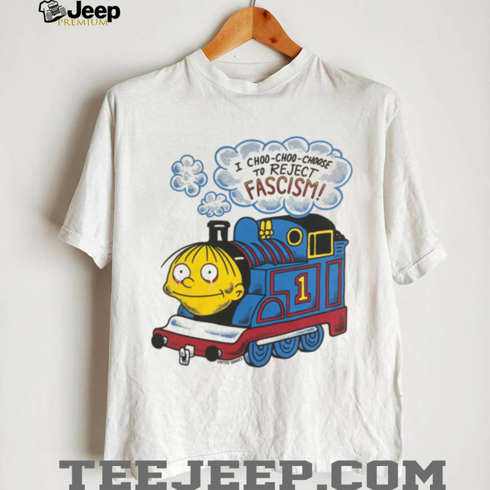 Anti Fascist Thomas Train Parody Funny Political Graphic T Shirt Anti Fascist Thomas Train Parody Funny Political Graphic T Shirt