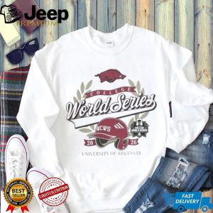 Arkansas Razorbacks Merch Ncaa Women’s College World Series 2026 Softball Shirt
