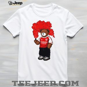 Arsenal Emirates Football Club Teddy Bear Flare T Shirt