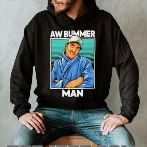 Aw Bummer Man Funny Retro Dressing Gown Graphic T Shirt