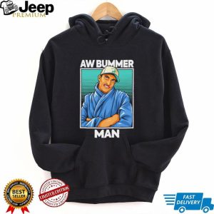 Aw Bummer Man Funny Retro Dressing Gown Graphic T Shirt