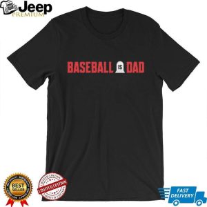 Baseball Is Dad Tombstone Funny Sports Graphic T Shirt