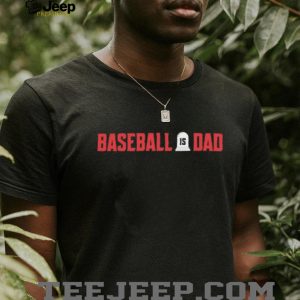 Baseball Is Dad Tombstone Funny Sports Graphic T Shirt
