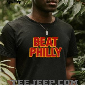 Beat Philly Retro Bold Text Sports Fan Rivalry T Shirt