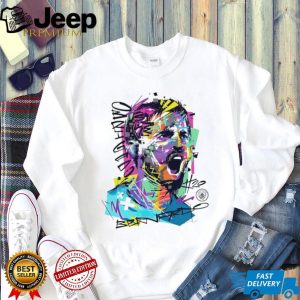 Bernardo Silva Manchester City Abstract Art Soccer T Shirt