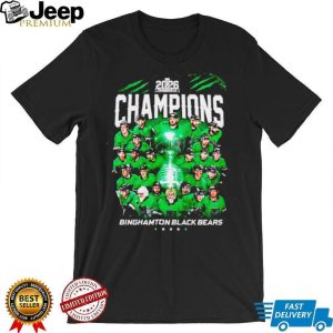Binghamton Black Bears 2026 Hockey Champions Team T Shirt