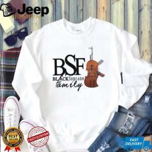 Black Soprano Family BSF Violin Gun Hip Hop Music T Shirt