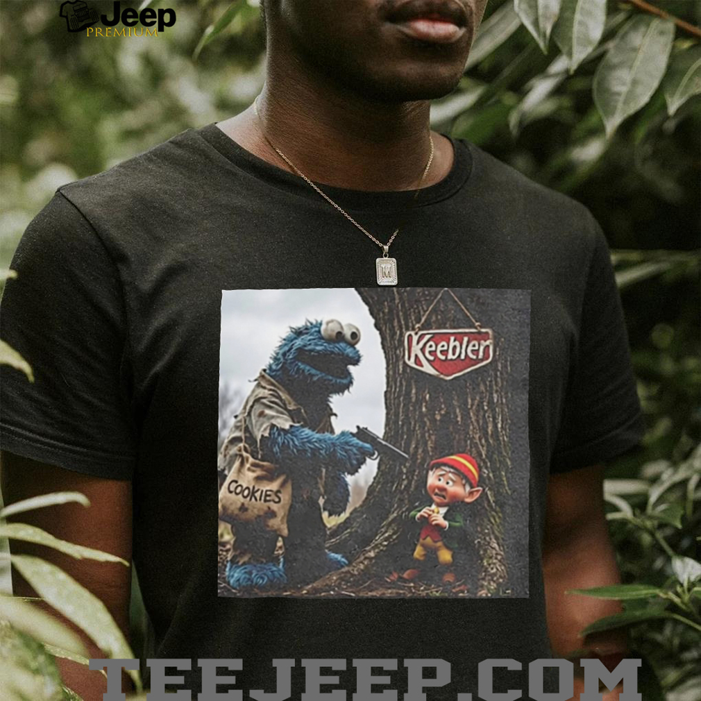 Blue Monster and Forest Elf Edgy muppet meme shirt Blue Monster and Forest Elf Edgy muppet meme shirt