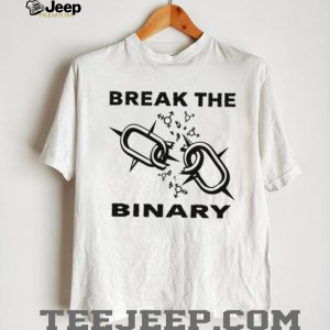 Break The Binary Transgender Pride Gender Inclusive T Shirt