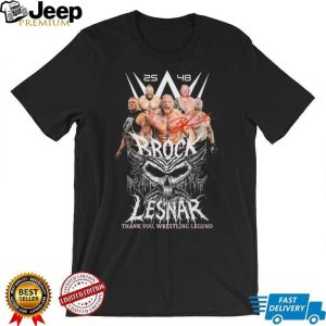 Brock Lesnar WWE Wrestling Legend Tribute Skull Graphic T Shirt