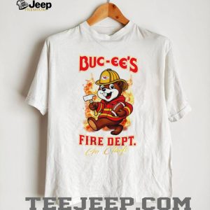 Buc ee’s Fire Department Chiefs Football Mascot T Shirt