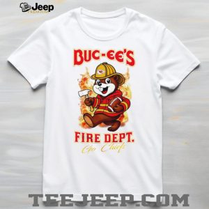 Buc ee’s Fire Department Chiefs Football Mascot T Shirt