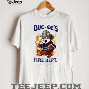 Buc ees Fire Department Football Mascot Graphic T Shirt