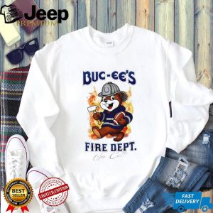 Buc ees Fire Department Football Mascot Graphic T Shirt
