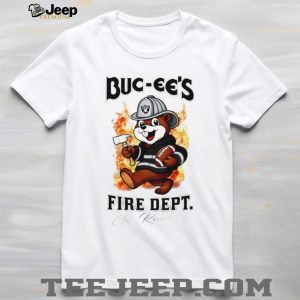 Buc ee’s Fire Department Raiders Football Mascot T Shirt