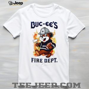 Buc ee's Fire Dept Football Fan Dallas Graphic T Shirt
