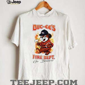 Buc ee's Fire Dept Football Fan Denver Graphic T Shirt